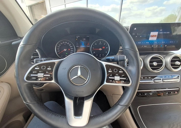 Mercedes-Benz GLC cena 146900 przebieg: 141210, rok produkcji 2019 z Międzylesie małe 154